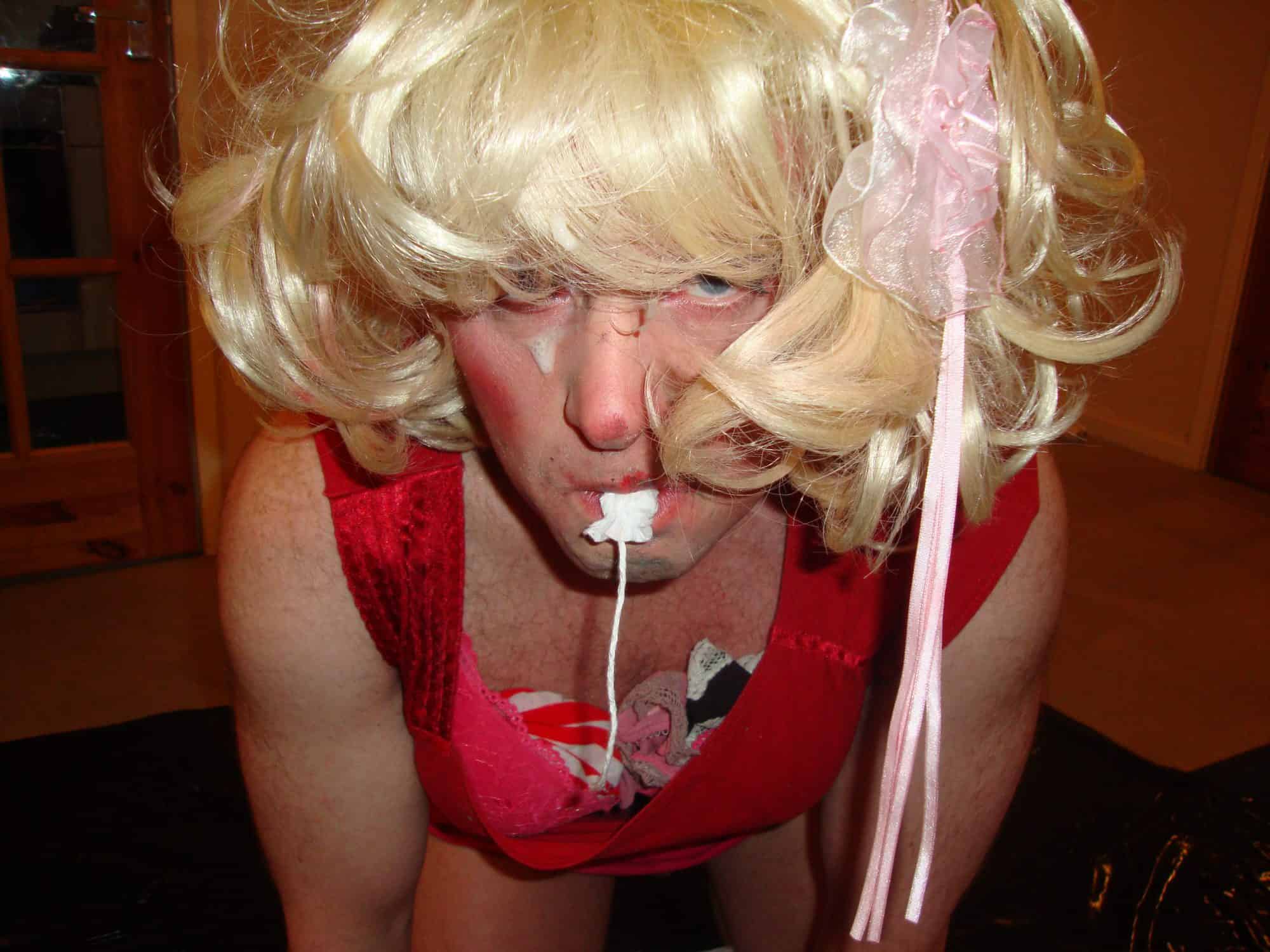 tampx sucker, sissy humiliated